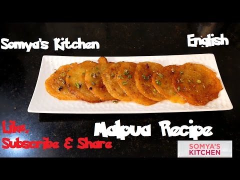 Perfect Homemade Malpua Recipe (English)/Mawa malpua/sweet/dessert by Somyaskitchen#7