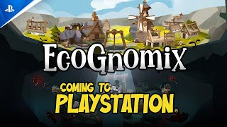 EcoGnomix - Announcement Trailer | PS5 & PS4 Games Trailer