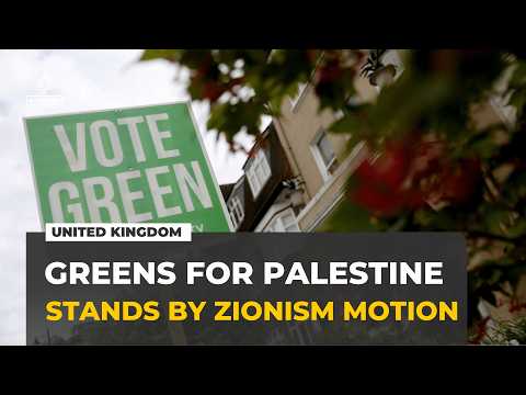 Greens for Palestine stand by Zionism motion as pressure on UK Green Party grows