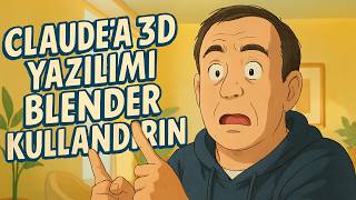 🚀 Claude MCP: Yapay Zekanın Süper Gücü!  Claude'a 3D Yazılımı Blender Kullandırın 🎨 ÜCRETSİZ