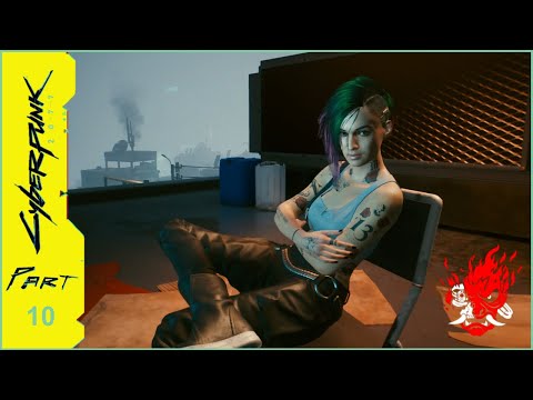 Cyberpunk 2077 - Walkthrough - Part 10 (Female V, Nomad) | No Commentary
