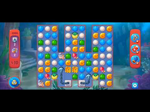 Fishdom Hard Level 9966 (with Double Lightning Boosters) @choraelmin