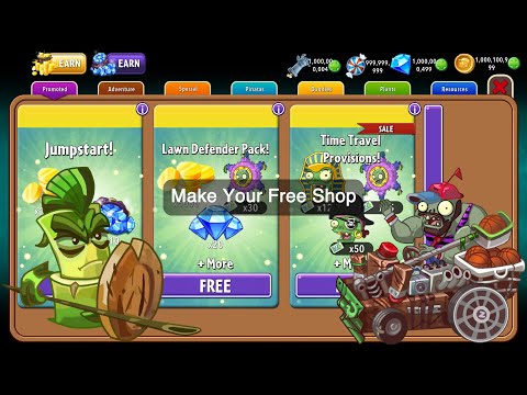 Pvz2 how to make custom free shop