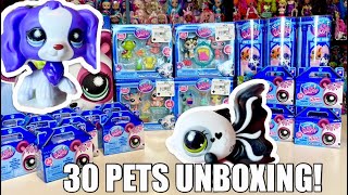 HUGE NEW LPS UNBOXING! Series 3 Littlest Pet Shop Basic Fun G7 review