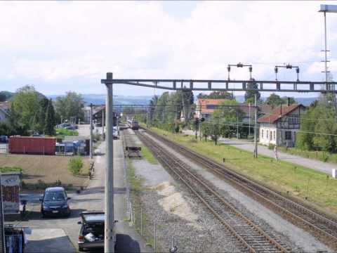 Bahnhof Bad Zurzach / Brockenstube Zeitraffer
