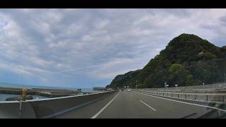 トヨタ・RAV4 Adventure　北陸自動車道下り線　親不知海岸線走行動画