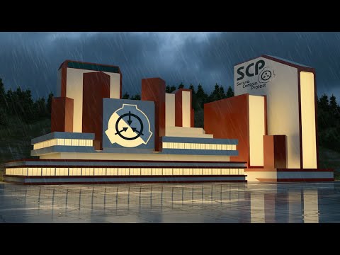 SCP: Research Center. Sector 11 - 2 Hour of SCP Ambient with Rain Sounds (Relaxing Music. Part 8)