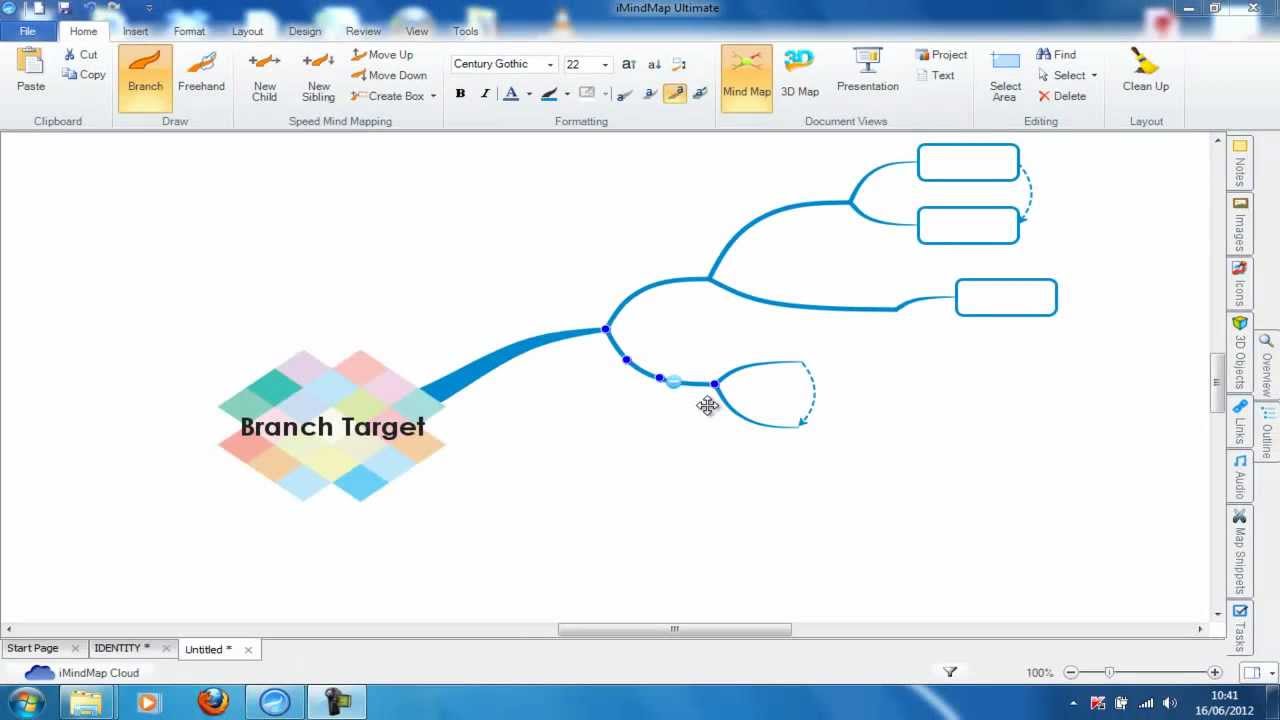 iMindMap 6 - Branch Target