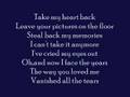 Take My Heart Back- Jennifer Love Hewitt w/ lyrics ...