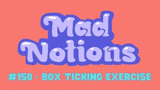 Download lagu #150 - Box Ticking Exercise mp3 Download lagu #150 - Box Ticking Exercise mp3
