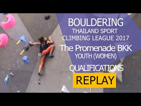 Final Youth Women : Thailand Sport Climbing League 2017