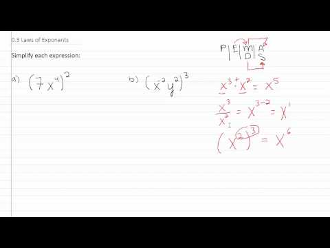  Laws of Exponents p1
