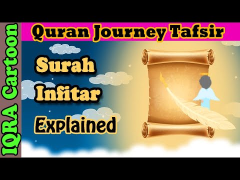 Surah Al-Infitar #82 - The Splitting Apart | Kids Quran Tafsir for Children | Quran For Kids