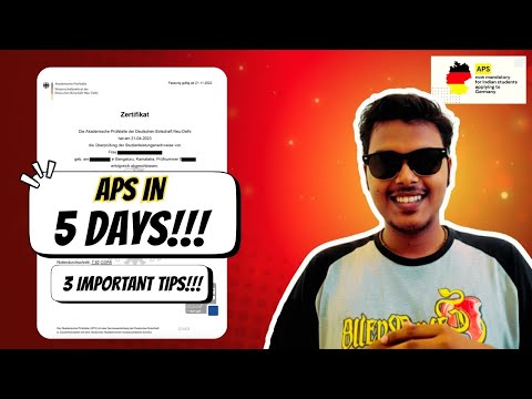 3 Tips on how to get your APS certificate faster!! | APS in 5 DAYS!!