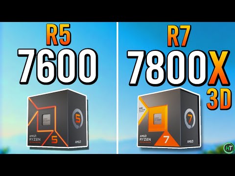 R5 7600 vs R7 7800X3D  -  Insane Upgrade?!