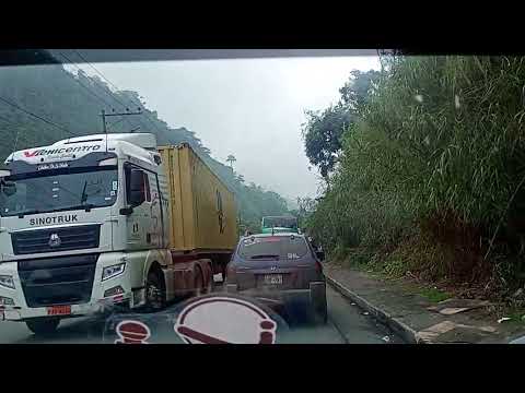 Rumbo a Manabí: llegando a Balsapamba, cantón San Miguel, provincia de Bolívar. 08112025