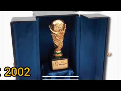 Evolution of the World Cup trophy (1930-2022)