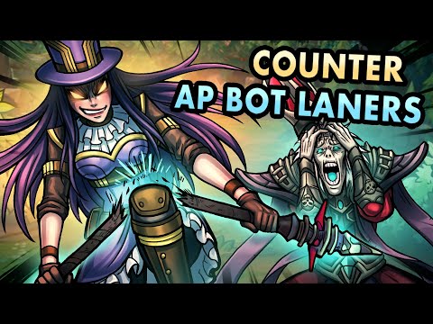 THIS IS HOW U STOMP MAGE BOT LANE