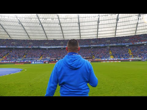 Horto Magiko przy ponad 50 tysiącach kibiców przed meczem Ruch Chorzów - Widzew Łódź (20.04.2024)