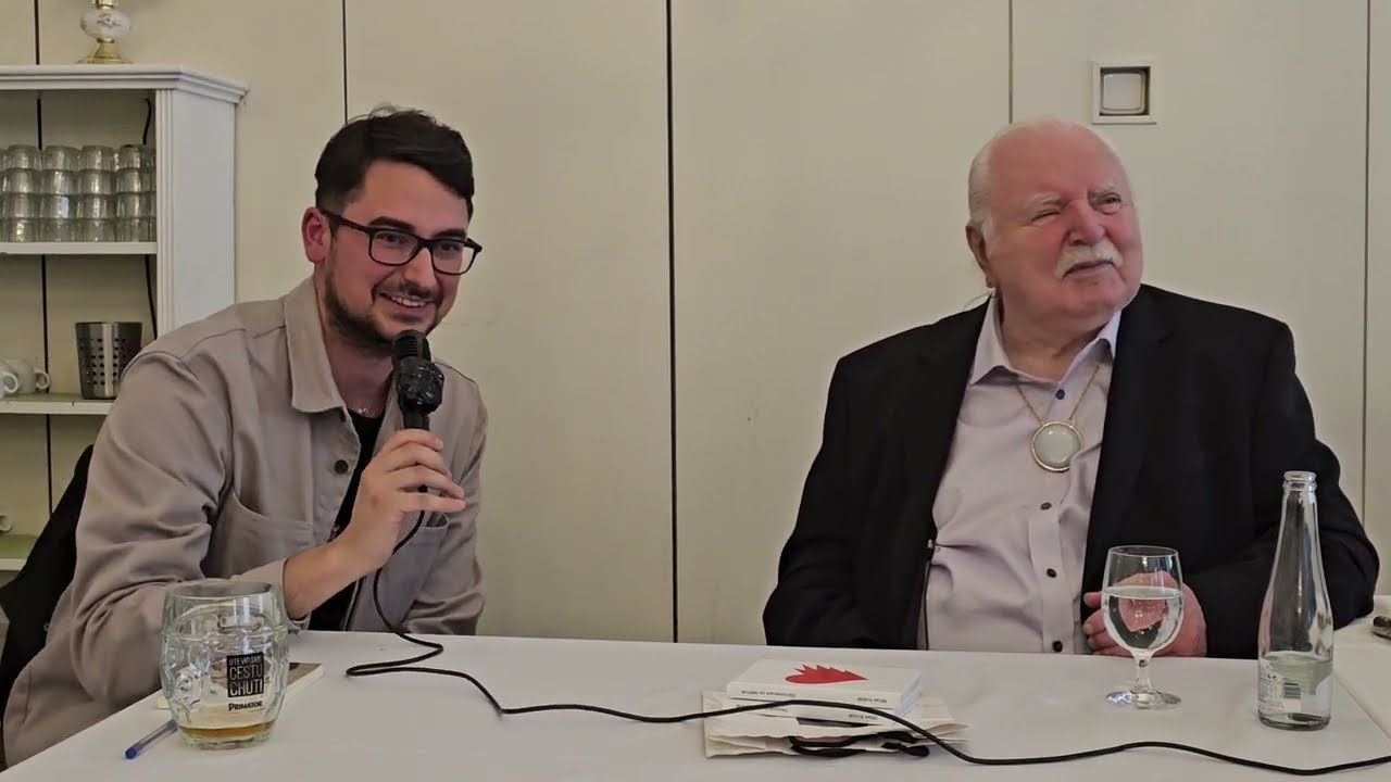 Beseda s profesorem Milanem Knížákem 25.4.2024