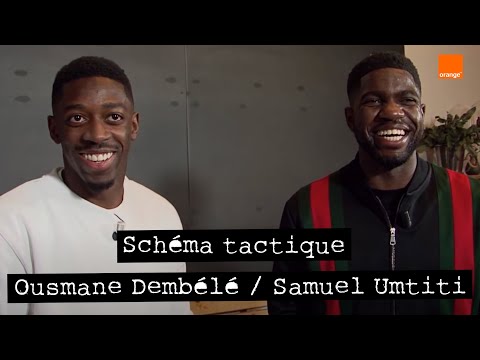 OUSMANE DEMBÉLÉ / SAMUEL UMTITI ⭐️⭐️ | Schéma Tactique 📃🖍  |  By le 12ème Homme | Orange #TeamOrange