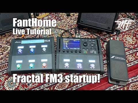 Fractal Tutorial FM3 Startup - (English)