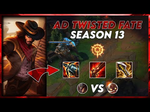 FIRST GAME OF THE SEASON IS CURSED | Season 13 AD Twisted Fate Mid