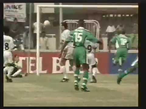 Babangida scored twice in 2000 AFCON semifinals between Nigeria and South Africa