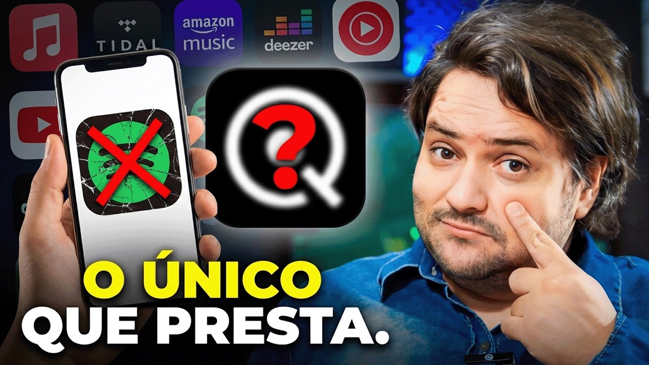 O VERDADEIRO Motivo Pelo Qual Eu Troquei SPOTIFY pelo QOBUZ (melhor que TODOS)