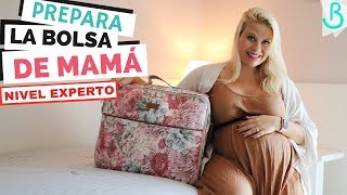 👜🤰🏻CÓMO PREPARAR LA BOLSA DE MAMÁ para el hospital *NIVEL EXPERTO* || Baby Suite by Pau