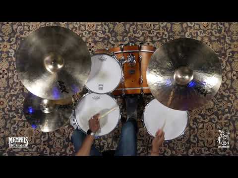 Used Sabian 21" AAX Thin Ride Cymbal - 2219g (U22110XC-1022624N)