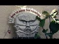 How I Made Awesome Pond Sculpture Of Cement Clay Covered With Mosaic Tiles Selenite Crystals 4 Koi