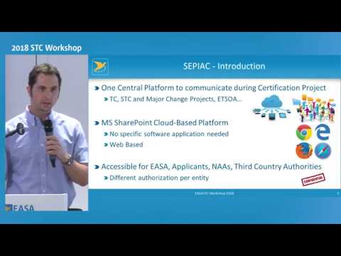 SEPIAC   Shared Electronic Platform for Initial Airworthiness Certification