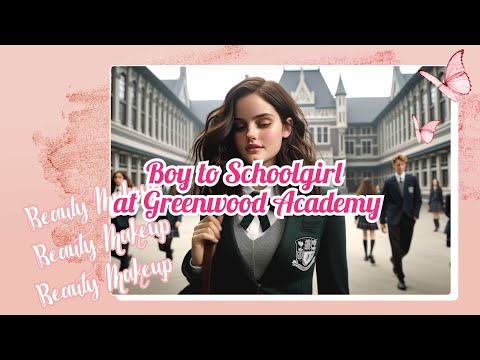 🎓🌈 Boy to Schoolgirl at Greenwood Academy🌟💖#trans #sissy #tg