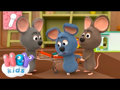 Um pequeno rato (Zum Pa Pa) 🎤 KARAOKÊ | Música Infantil | HeyKids em Português