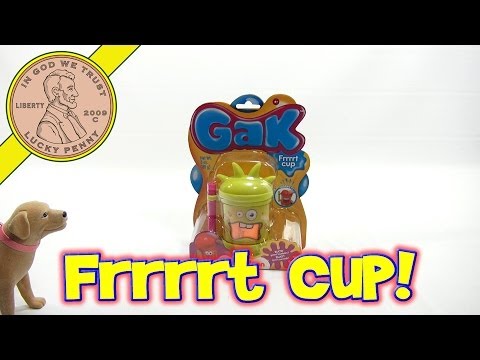 Nickelodeon GAK Frrrt Cup - Blow Giant Bubbles, Blast Frrrt Sounds! Video