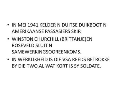 Geskiedenis GRAAD 9: 22 April 2020 - periode 7 (2297)