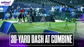 ⚾ What is the 30-yard DASH at the MLB Draft Combine | Yahoo Sports