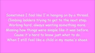 Carrie Underwood ~ Little Girl Don&#39;t Grow Up Too Fast (Lyrics)