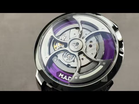 M.A.D.1S (Purple) by MB&F (MAD1PURPLE) M.A.D. Watch Review