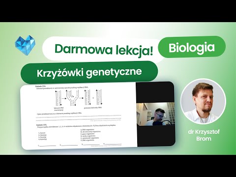 Krzyżówki genetyczne – matura biologia 2026+ Kurs maturalny z biologii Biomedica Darmowa lekcja