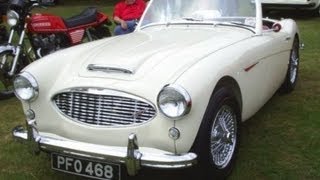 preview picture of video '1958 Austin Healey 100/6 | Middlewich Classic Car Show'