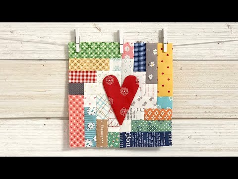Sew your Stash Series #24 - 4" Stack it Up Block & ReMix Series #9 - Valentine Table Runner