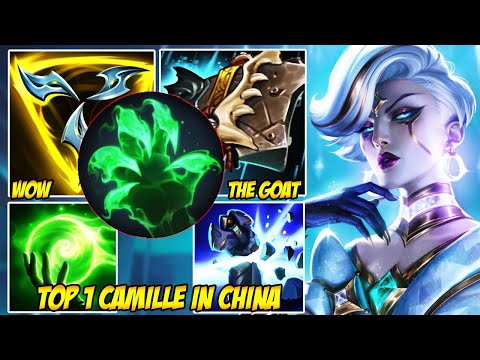 WILD RIFT CHINA TOP 1 CAMILLE - THE MOST BROKEN CAMILLE DAMAGE I’VE EVER SEEN