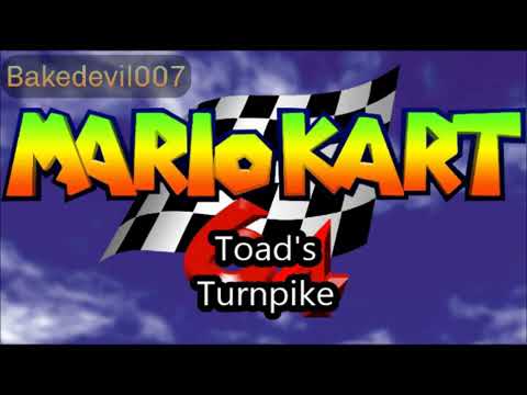 Toad's Turnpike Mario Kart 64 Music Extended