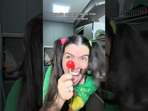 Quando engano minha mãe e o pior acontece #crianças #infantil #shorts