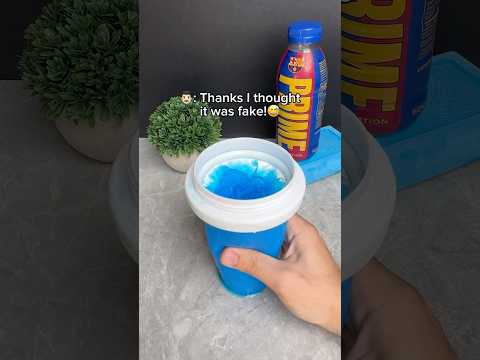 This slushy cup is too much fun to use 😳