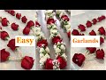 Wedding Garlands || Fresh Roses 🌹 learn How to make it
