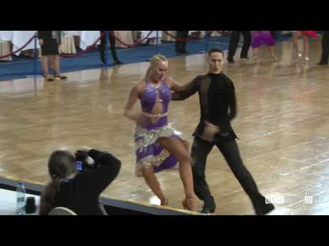 Maxim Bashkirov - Anastasia Razheva, RUS, 1/4 Cha-Cha-Cha