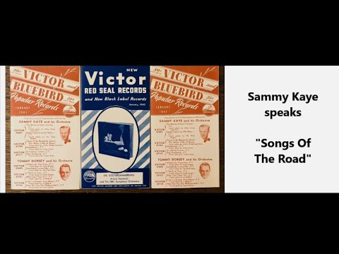 Swing And Sway With Sammy Kaye (1950 ) promotional record for song "Wanderin'" Sammy Kaye speaks